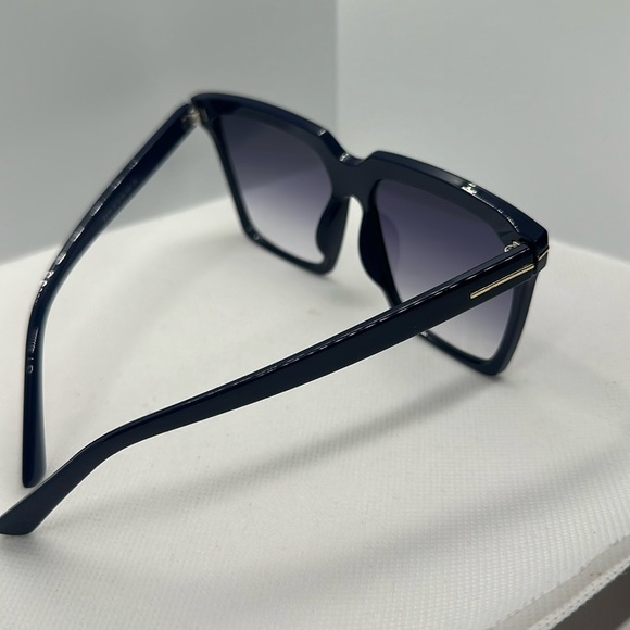 Oversized Square Gradient Sunglasses - UV400 Protection - Chic Designer Style main image 8